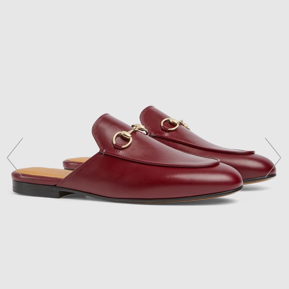 Red Gucci Mules
